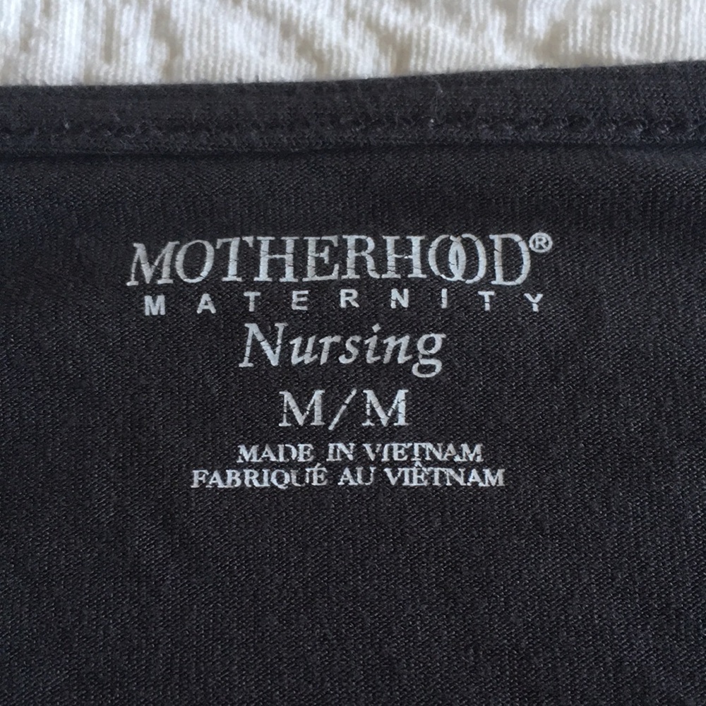 Motherhood Maternity nursing top medium in gray